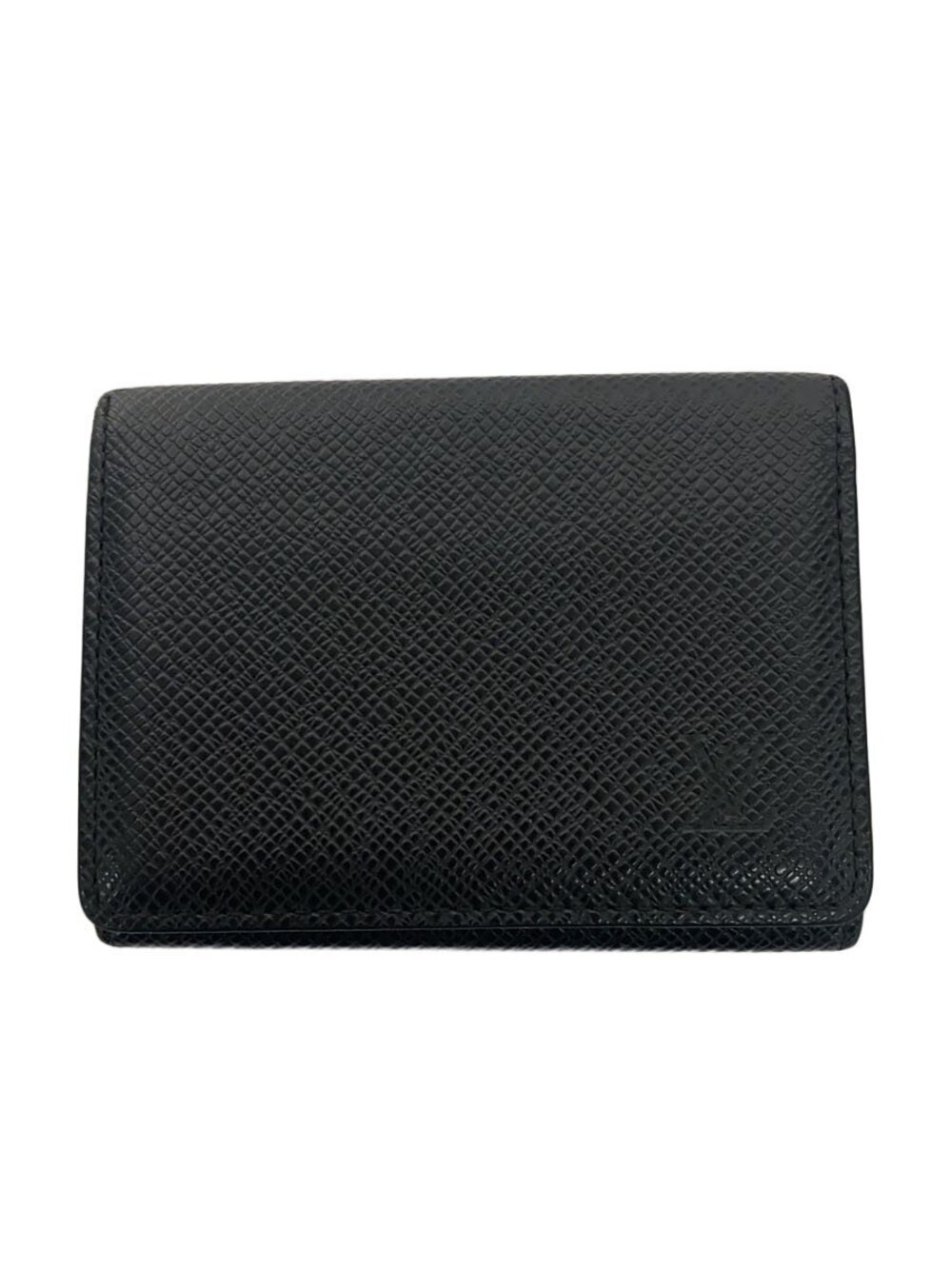 LOUIS VUITTON Envelope Wallet Carte de Visite Taiga Black